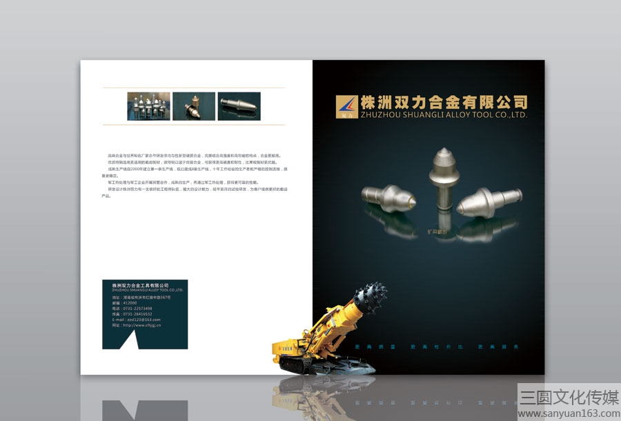 株洲雙力合金產(chǎn)品手冊設(shè)計