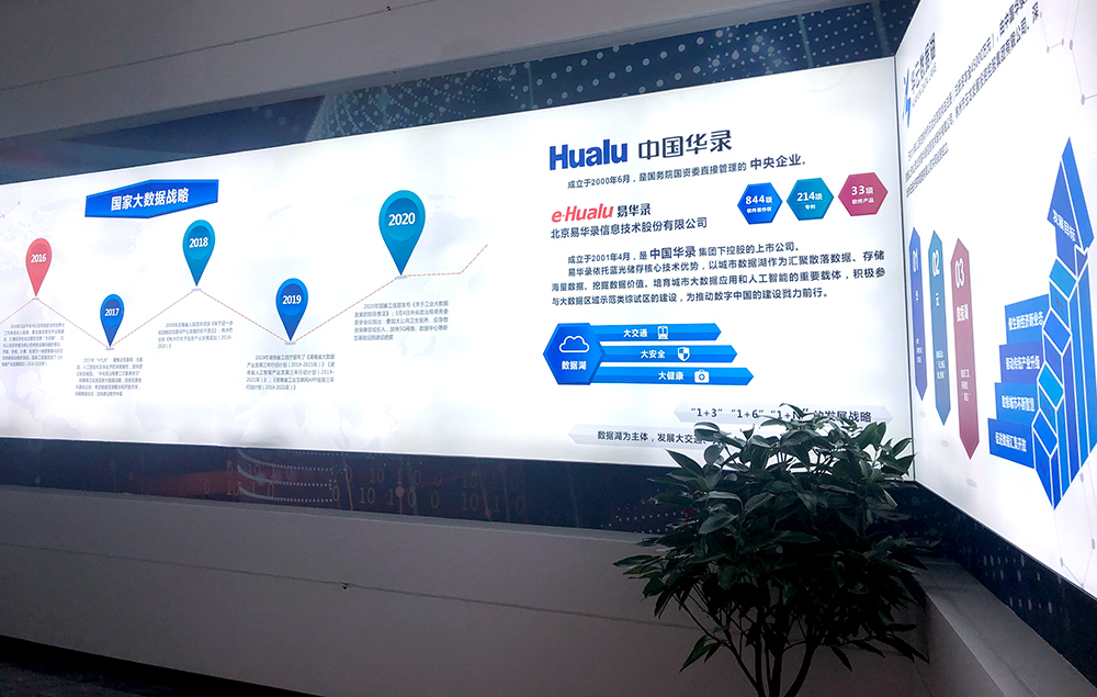 湖南華云數(shù)據(jù)湖信息技術(shù)有限公司展廳設(shè)計,策劃,施工
